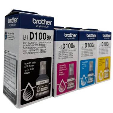 Brother BTD100 Black / Cyan / Magenta / Yellow ของเเท้เเน่นอน