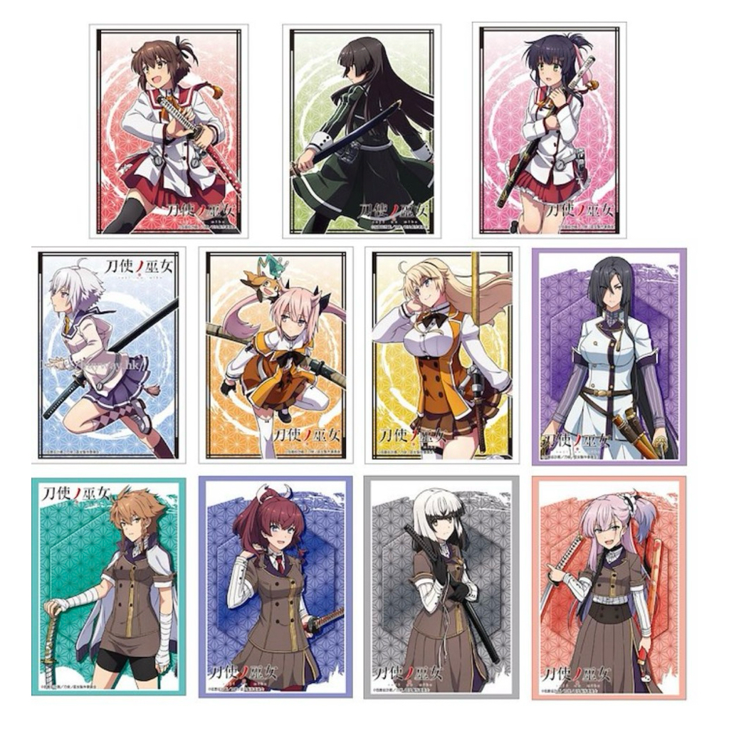 [Anime Bushiroad 0597] Sleeve Collection Katana Maidens Toji No Miko - สลีฟการ์ด,ซองการ์ด,ซองใส่การ์