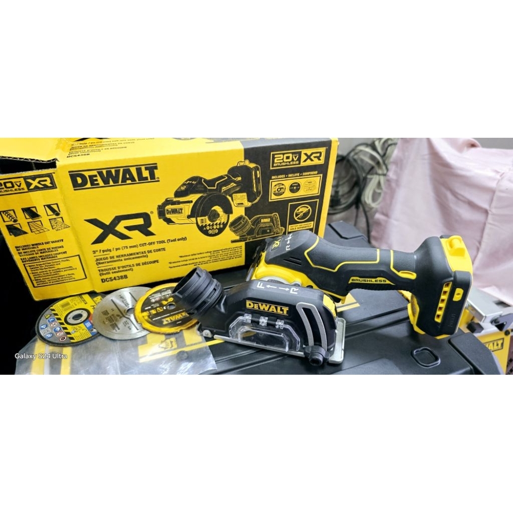 dewalt DCS438D เครื่องตัด3นิ้ว
