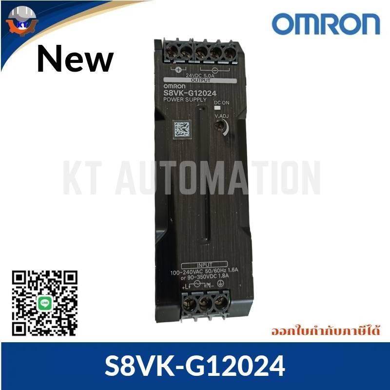 Power Supply OMRON S8VK-G12024 ,24VDC 5A
