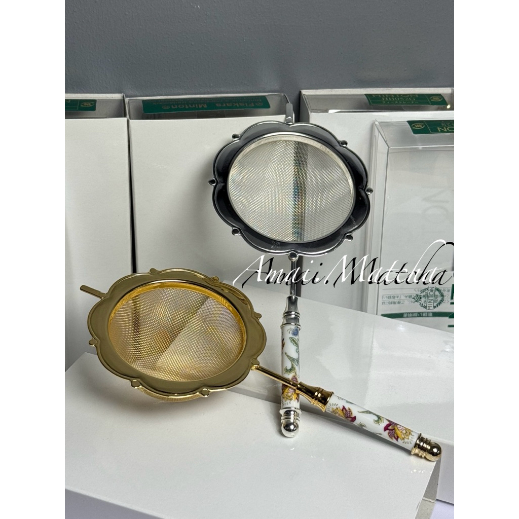 Minton England 🏴󠁧󠁢󠁥󠁮󠁧󠁿  ตระแกรงร่อนมัทฉะ พร้อมส่ง