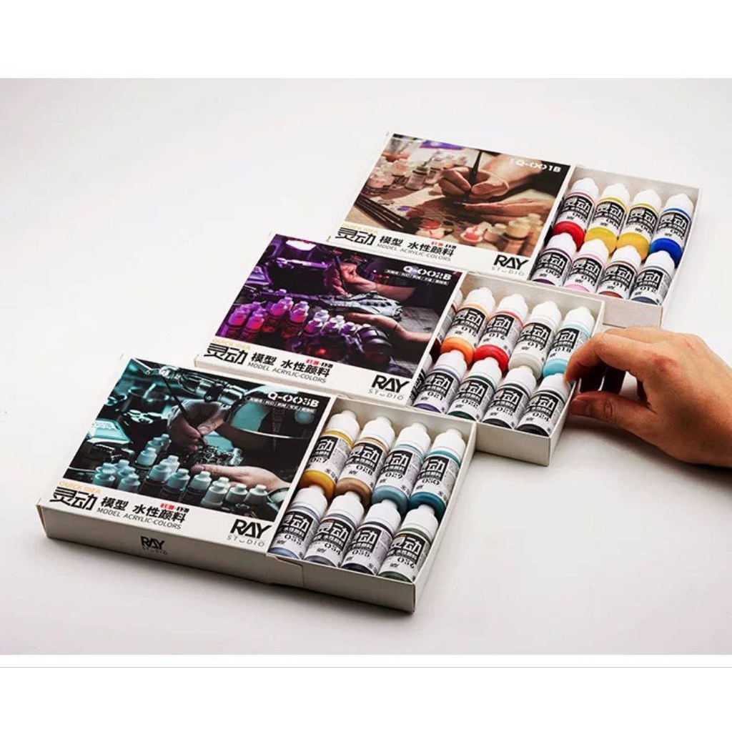 Ray Studio - Water Base Model Acrylic Colors Paint