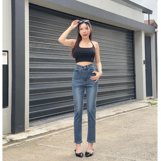ยีนส์SARAN SR6001 กางเกงยีนส์ทรงเดฟกึ่งบอย