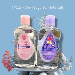 จอห์นสันเบบี้ออย 50มล. ขนาดพกพาสะดวก (มีตัวเลือกสี)