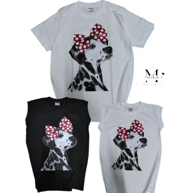 เสื้อยืดแขนสั้นสกรีนลายการ์ตูน แฟชั่น ผ้า cotton semi คอกลม