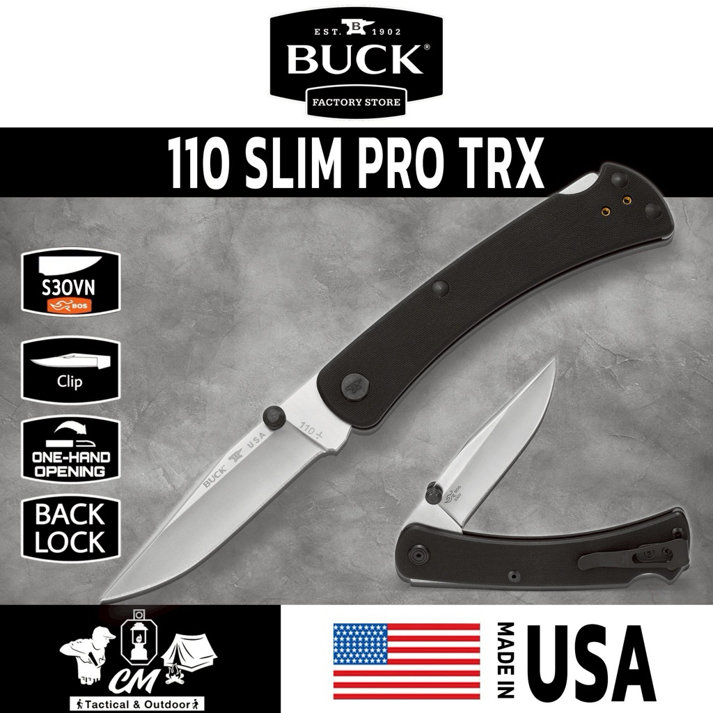 Buck 110 Slim Pro TRX