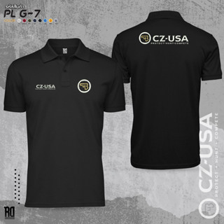 เสื้อโปโลผู้ชาย CZ USA งานปัก รุ่น PL G-7