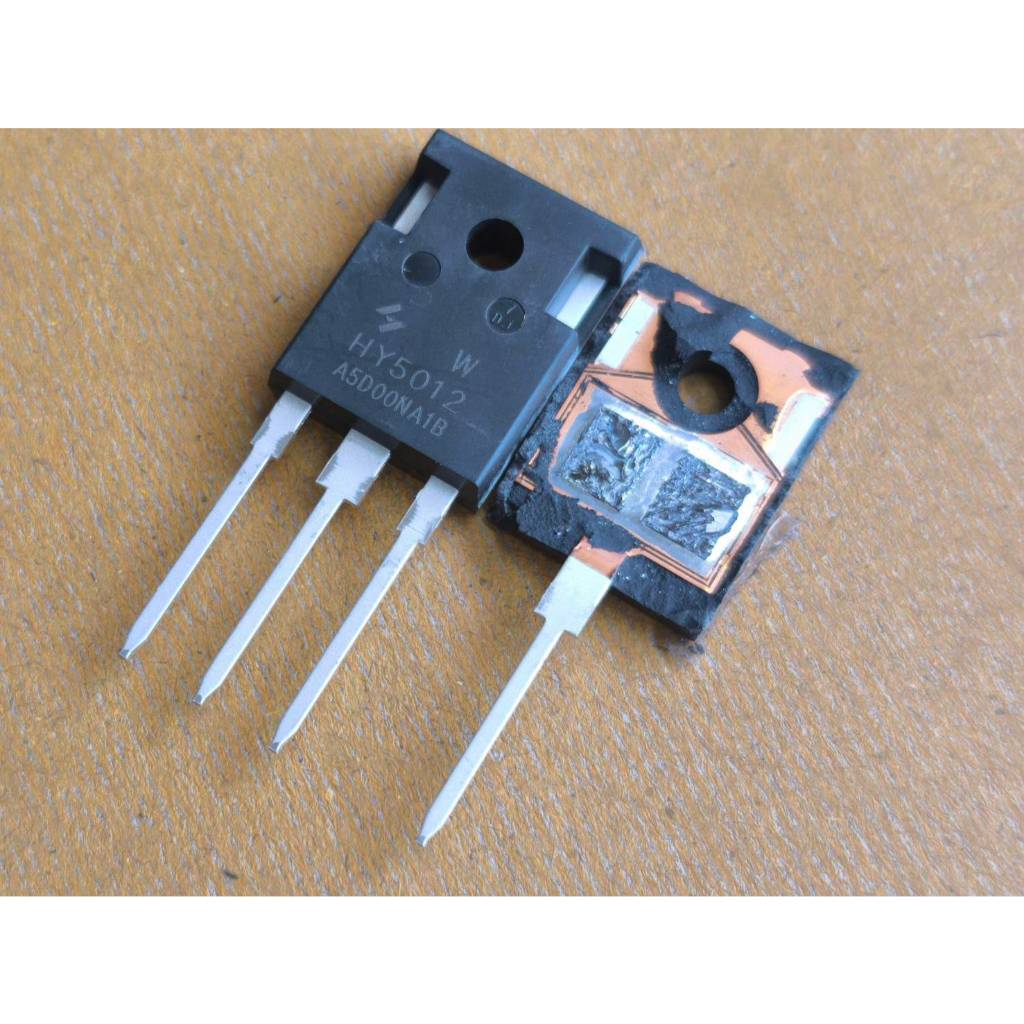 HY5012W TO-247 125V300A 2.9mΩ 500W MOSFET จาก Huayi Microelectronics