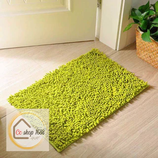 พรมเช็ดเท้านาโนตัวหนอน ดักฝุ่น/ทราย【 ขนาด 40 × 60 cm.】รุ่นบาง ซับน้ำดีเยี่ยม พรมแต่งห้อง พรมเช็ดห้องน้ำ พรมปูพื้น ฯลฯ
