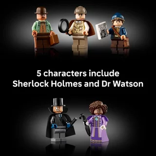 LEGO Icons 10351 Sherlock Holmes: Book Nook (1359pcs.), Building Blocks, Kids Toy