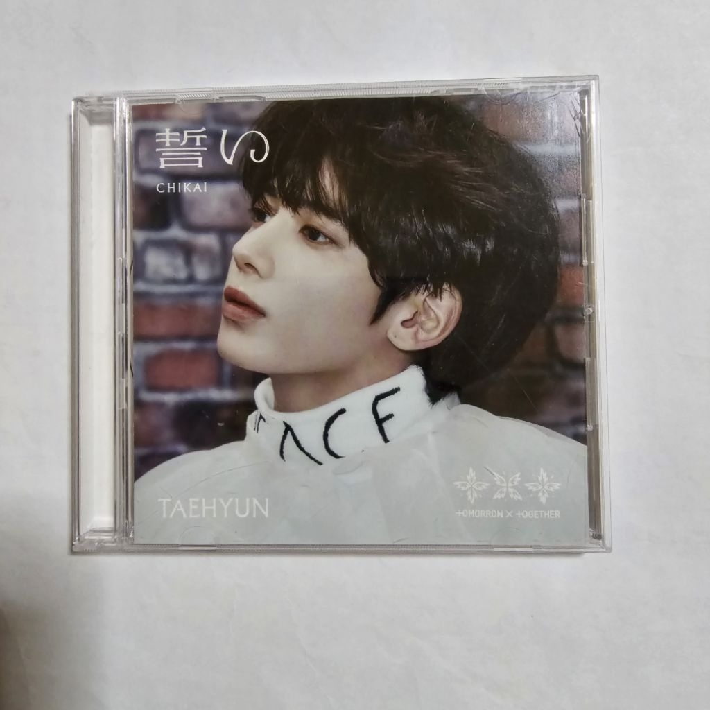 TOMORROW X TOGETHER (TXT) JAPAN 4TH SINGLE ALBUM - CHIKAI (TAEHYUN) แกะแล้ว สภาพดี ไม่มีการ์ด