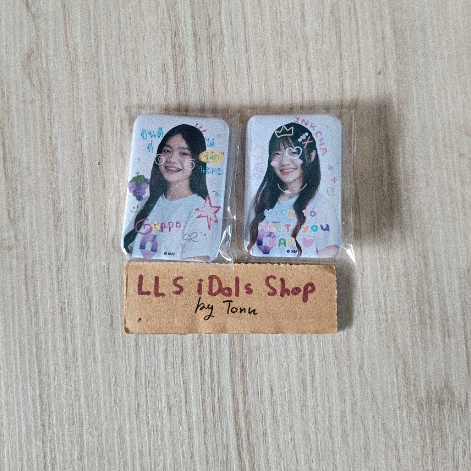 BNK48 6th Generation Badge เข็มกลัดจากกิจกรรมรับขวัญ รุ่นที่ 6