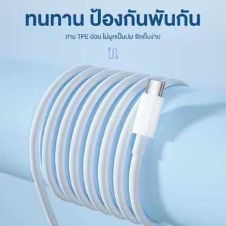 KIVEE หูฟัง Type c หูฟังแบบสาย for i15 i16 Samsung พร้อมไมโครโฟน เสียงสเตอริโอ รองรับแท็บเล็ต Huawei