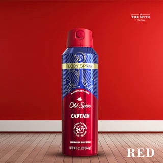 *ของแท้นำเข้าจากUSA* Old Spice All Body Spray รวม สเปรย์ 144g ระงับกลิ่นกายและเบาสบายนาน 24 ชม.คล้ายเนื้อฟ้า
