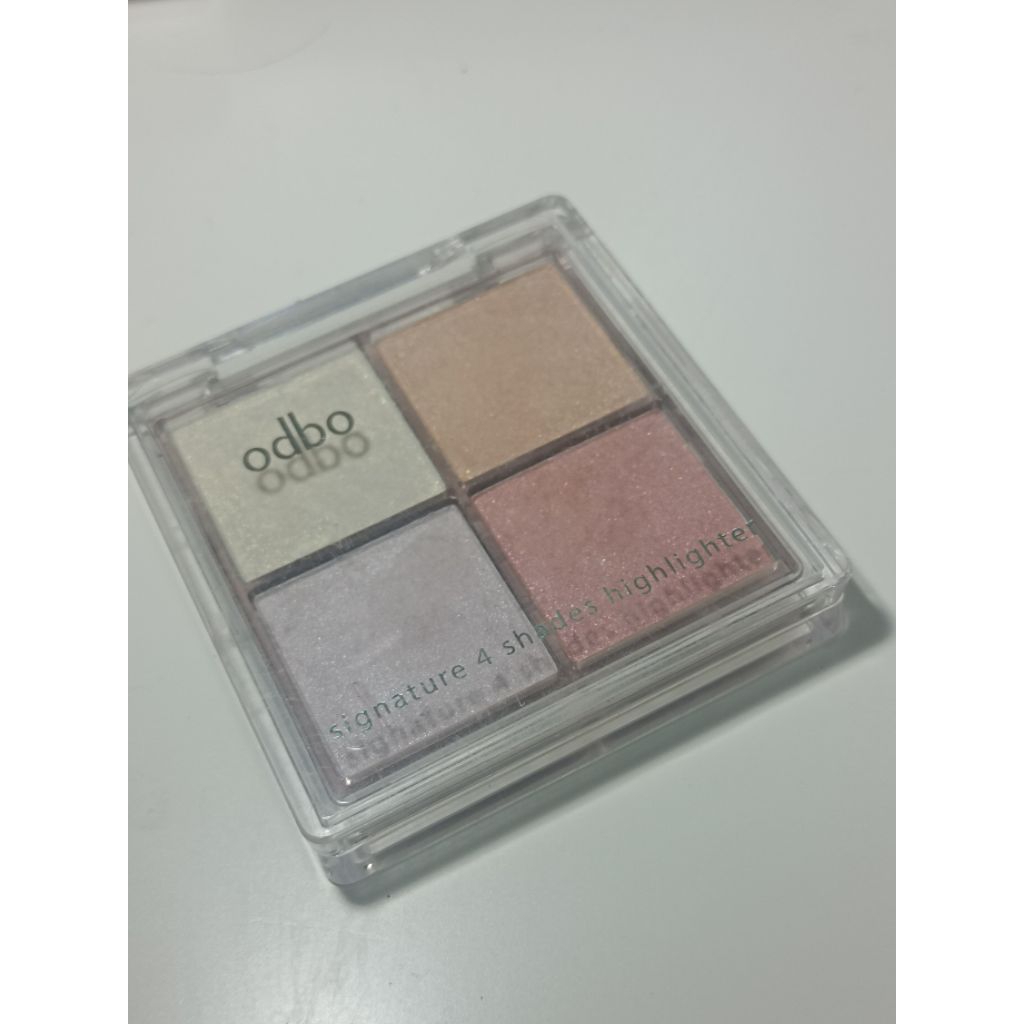 ส่งต่อ Odbo-signature 4 shade highlighter