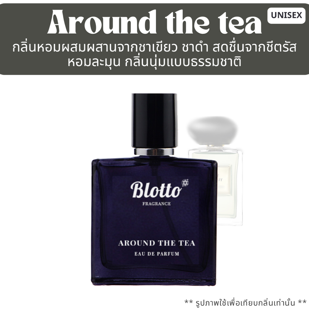น้ำหอมผู้หญิง ผู้ชาย Blotto Fragrance EDP หอมติดทนนาน กลิ่น Around the Tea (The Yulong)