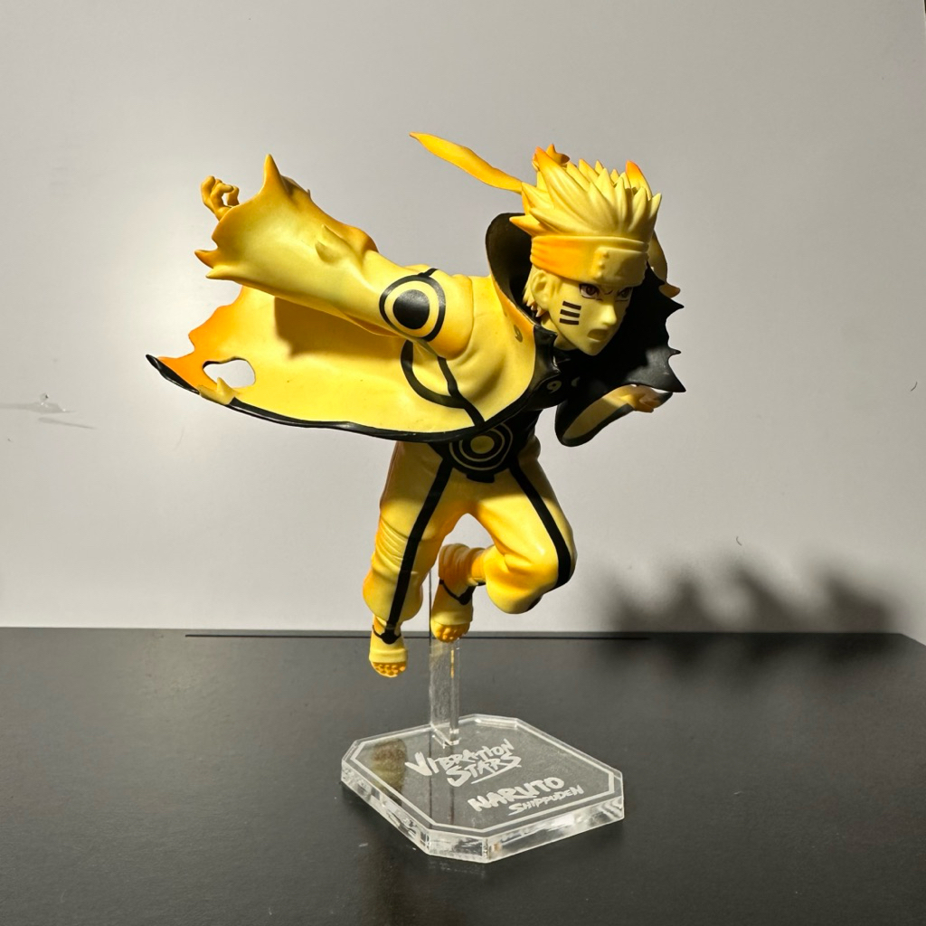 ไม่ได้ขายโมเดล ฐานโมเดลใส อะคริลิค | พร้อมส่ง ฟิกเกอร์ Naruto - Uzumaki Naruto VI | Vibration Stars Bandai