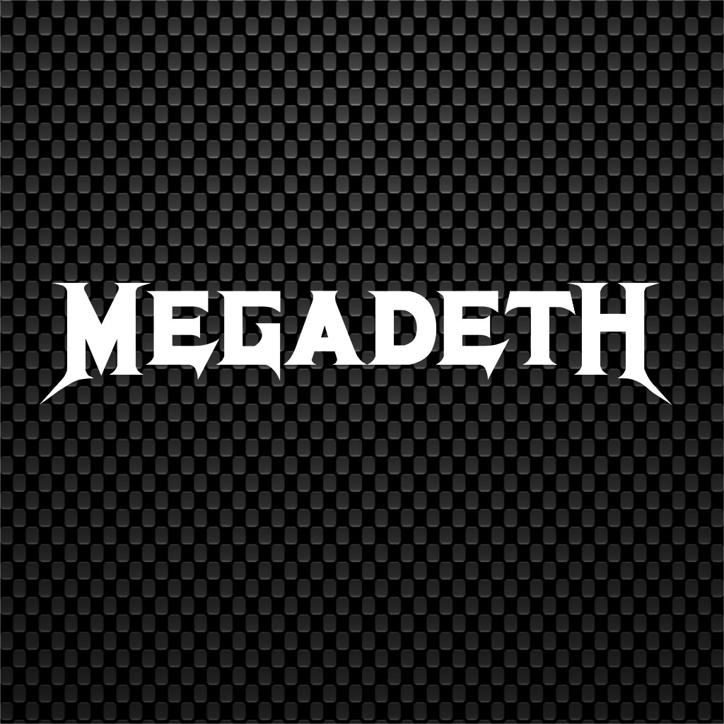 โลโก้ MEGADETH สติกเกอร์ติดรถ พีวีซี กันน้ำ ขนาด 3.8 x 20 cm ราคาชิ้นละ 19 บาท มีหลายสีให้เลือก ** ไม่ใช่งานพิมพ์**