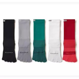 New!!! Toson Story ถุงเท้าแยกนิ้ว Toe Socks High Knee Coolmax น้ำหนักเบา สำหรับวิ่ง จักรยาน ระบายอากาศดี