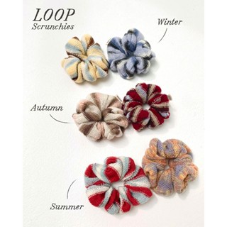 knitCircle - LOOP Hair Scrunchies (2 pieces / pack) ยางรัดผม…