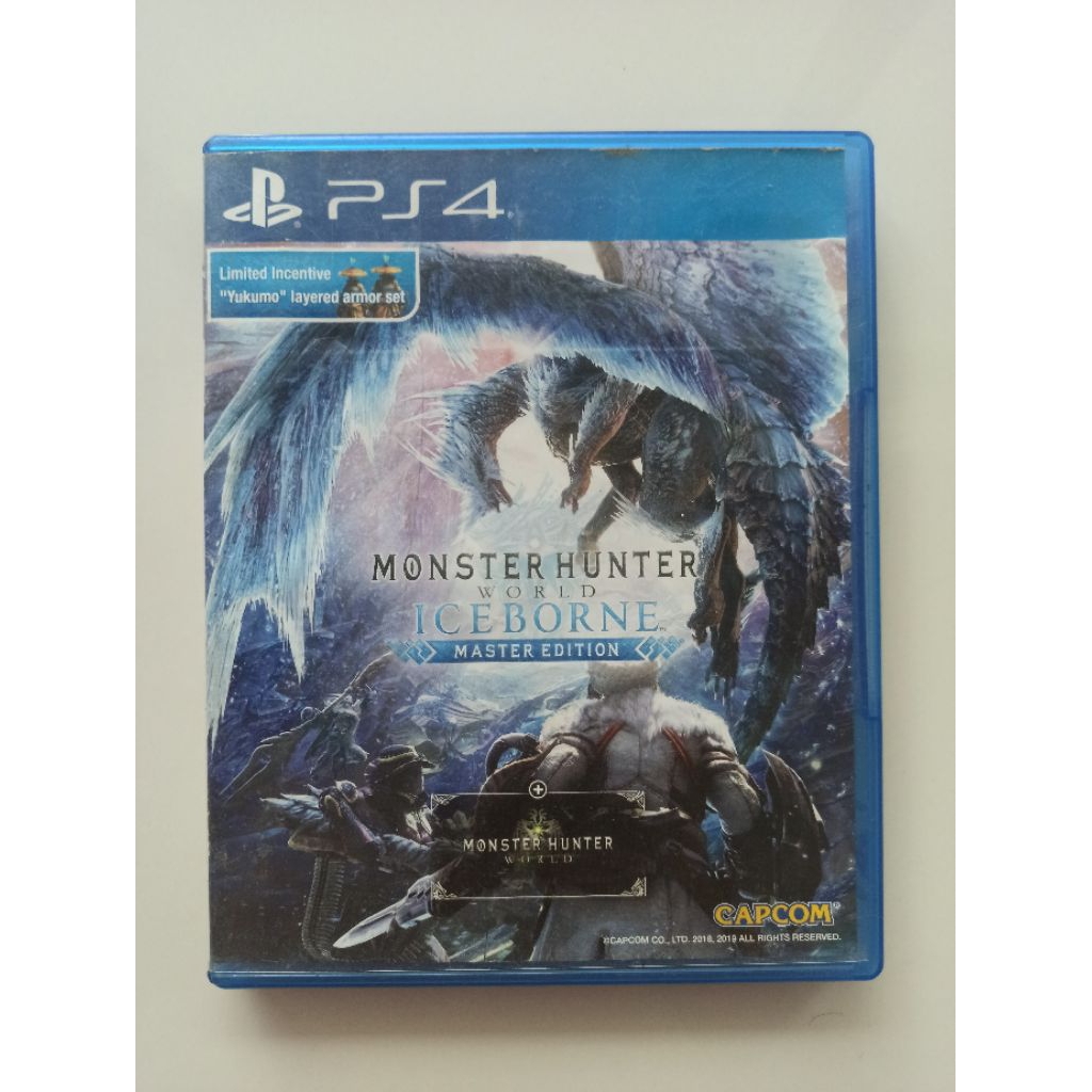 PS4 Games : MHW Monster Hunter World IceBorne โซน3 มือ2