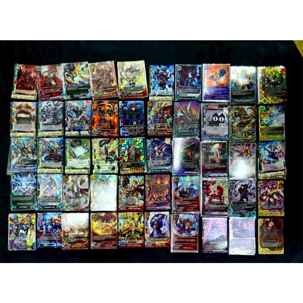บัดดี้ไฟท์ แรร์ สะท้อนแสง 20 บ/ใบ ฟอยนูน SP PR S ND D แฟลก หลายเวิลด์ ลอส ดราก้อน ดาร์คเนส แจ็คไนฟ์