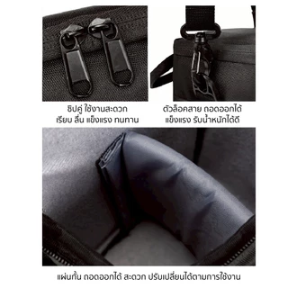 กระเป๋ากล้อง สะพายไหล่ คาดเอว ขนาดเล็ก Mirrorless Dslr Camera Bag เคสและกระเป๋ากล้อง Ulanzi Canon