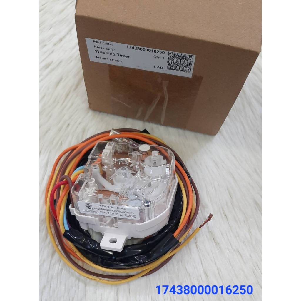F17438000016250 ทามเมอร์ซัก/Timer Wash/นาฬิกาซักเครื่องซักผ้าโตชิบา/ใช้กับรุ่น VH-J160WT, VH-L170MT,