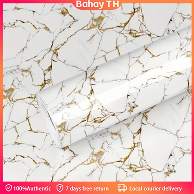 60×300ซม. สติ๊กเกอร์ติดครัว ติดผนัง กันน้ำมันกระเด็น วอลเปเปอร์ ติดง่าย กาวในตัว กันน้ำ กันเชื้อ กันเชื้อรา และทนความร