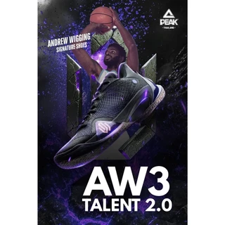 PEAK Andrew Wiggins "AW3 Talent 2.0" ET44007A ET52017A รองเท้าบาสเกตบอล แอนดรูว์ วิคกิ้นส์ นุ่ม เบา คล่องตัวในการเล่น