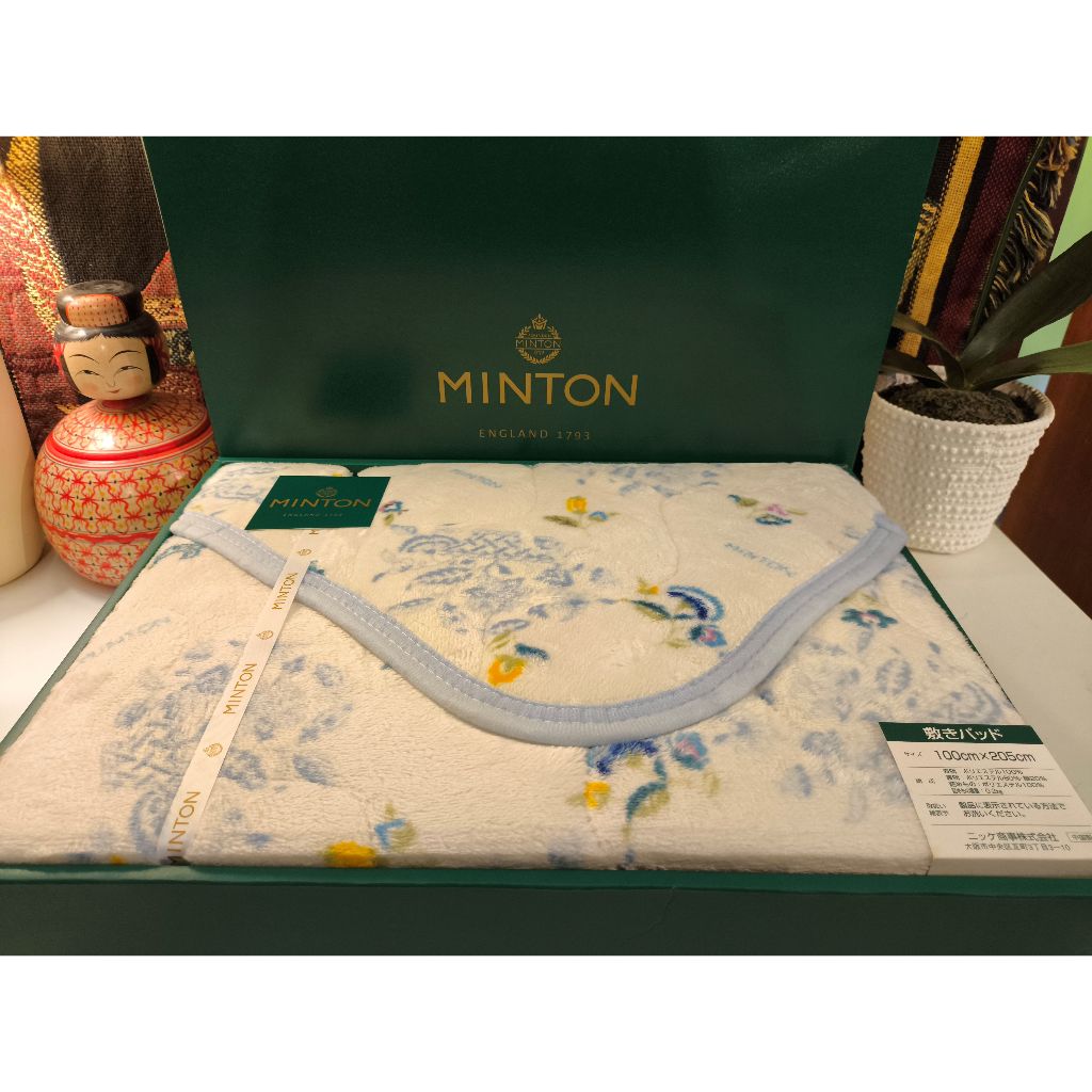 MINTON ENGLAND 1793 Topper Size 100x205 cm ผ้ารองนอนกันเปื้อน 3.5 ฟุต ใหม่พร้อมกล่อง