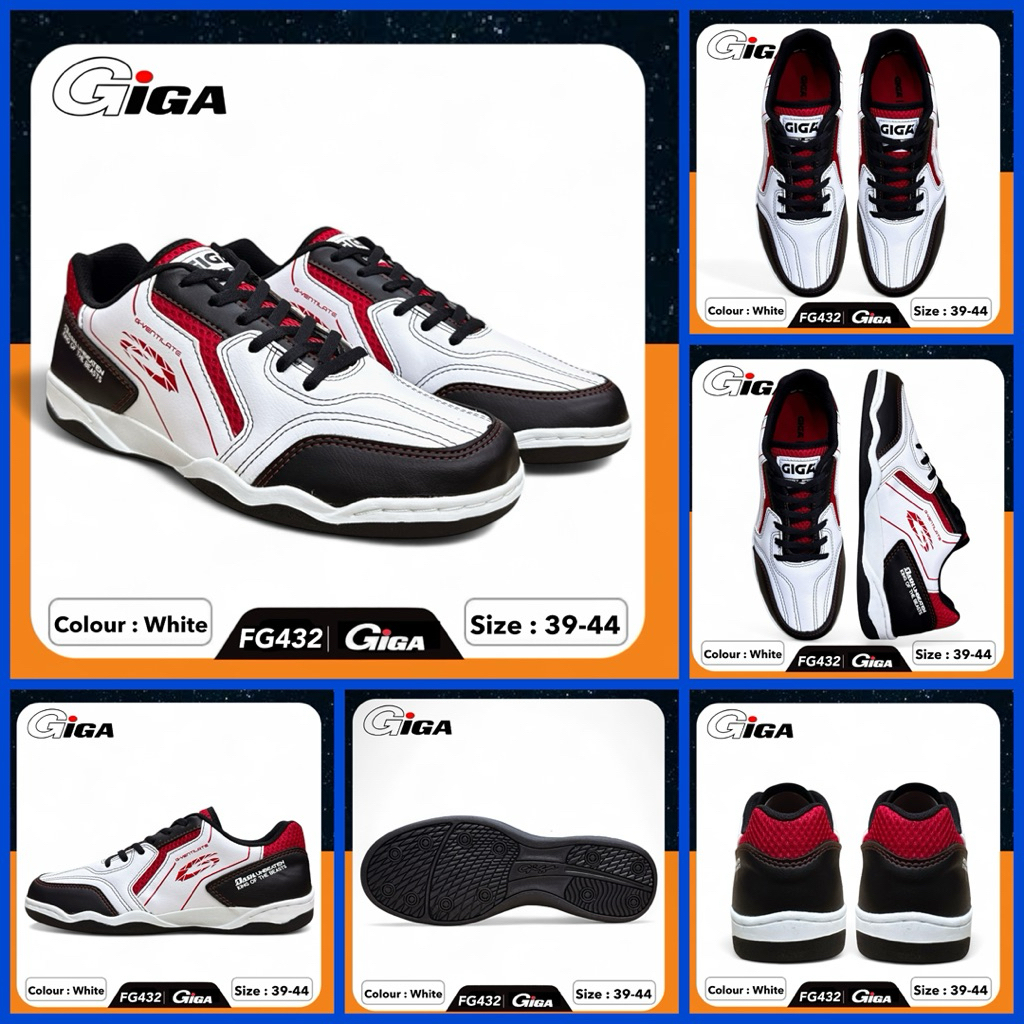 GiGA FUTSAL รองเท้าฟุตซอล รุ่น FG431/FG432 ราคา ถูกที่สุด ดีลบีเคเค แกลเลอรีภาพที่ 7
