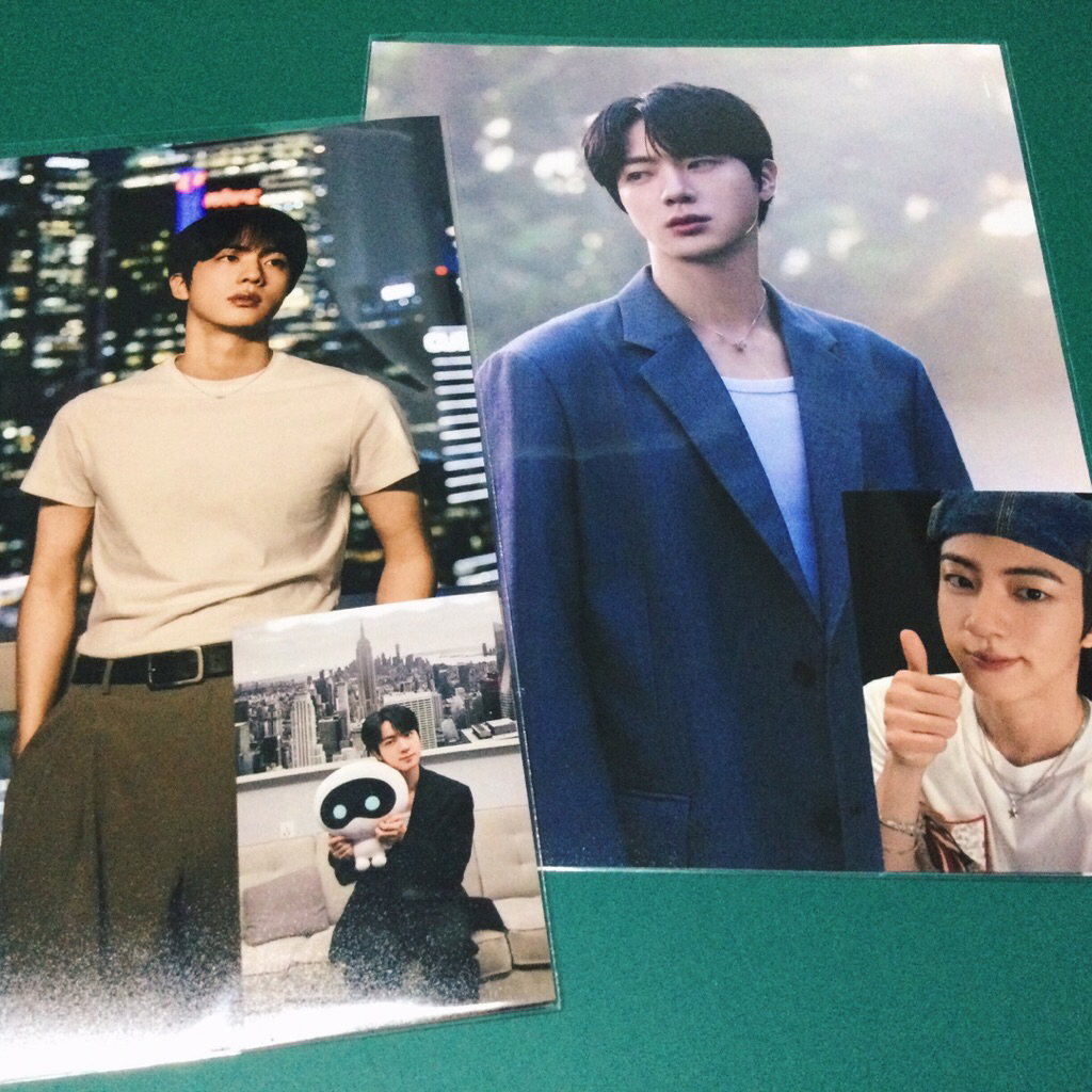 JIN of BTS Echo, Don’t Say You Love Me | Run seokjin tour : Photo 6”x8” 1 ใบ 15 บาท