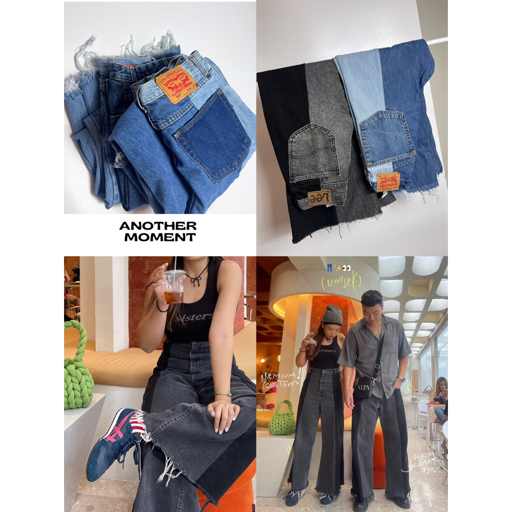 Denim Black & Denim blue🦋📘 - Unisex