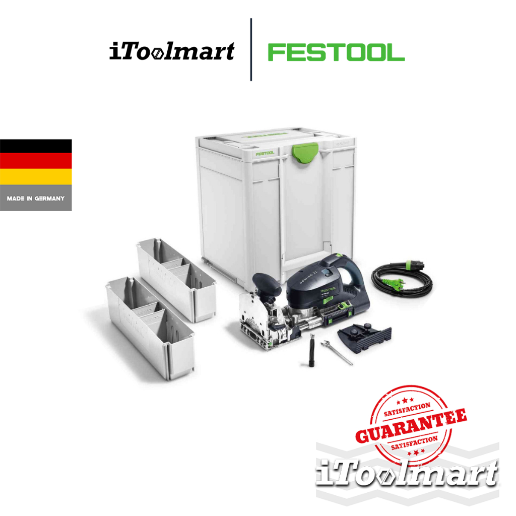 FESTOOL เครื่องเซาะร่องไม้ DOMINO 574320 DF700 EQ-PLUS JOINING MACHINE