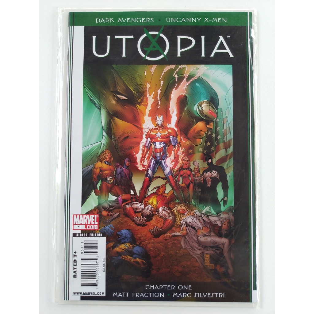 หนังสือการ์ตูน Marvel Comics เรื่อง Dark Avengers / Uncanny X-Men: Utopia #1 (2009) ภาษาอังกฤษ
