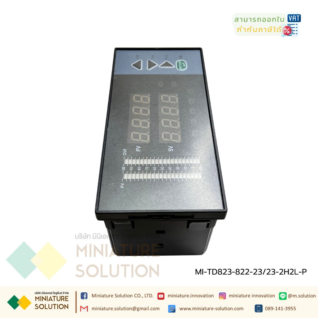 Digital Indicator (Universal Input Digital Indicator) เป็นอุปกรณ์วัดและแสดงผลแบบดิจิตอล Multi-channe
