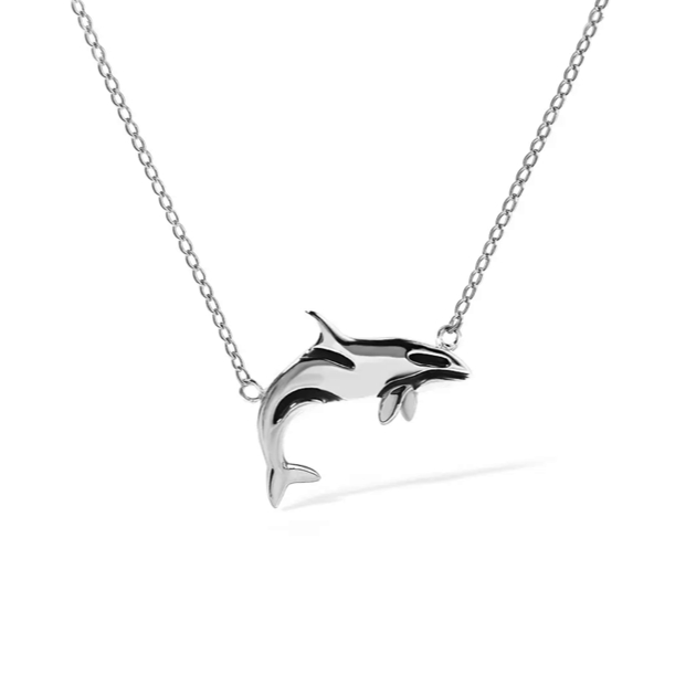 ORCA Pendant🫍 | จี้สร้อยคอวาฬเพชฌฆาต เงินแท้925 | by Kiera selbe