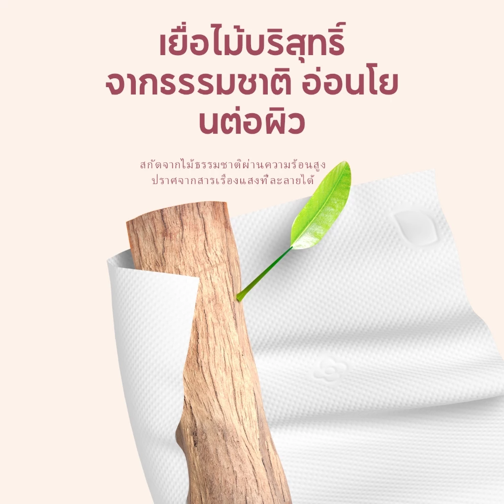 【12/24 ห่อ】Botare  GB/T 20808 ทิชชู่แบบดึงแขวนได้ ดีลักซ์ คอมฟอร์ท กระดาษทิชชู่ หนา 3 ชั้น 750 แผ่น thumbnail 7