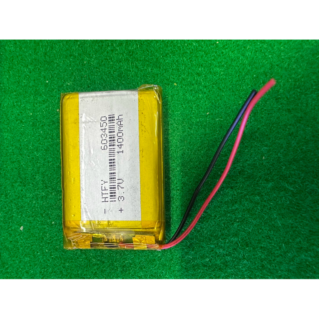 แบตเตอรี่3.7V1400mah 603450