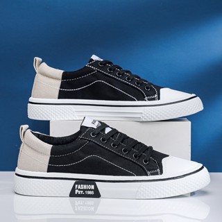 รองเท้าผู้ชาย ลายพิมพ์ย้อนยุค มีสไตล์และระบายอากาศได้ดี พื้น…