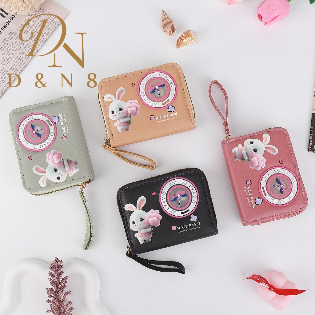 SA2#กระเป๋าสตางค์ราคาถูกกระเป๋าสตางค์ผู้หญิงใบสั้น. กระเป๋าสตางค์กระเป๋าสตางค์ใบสั้น 📌มีซิปใบสำหรับใส่เหรียญ 📌มีช่วงใส่บ - รูปที่ 5