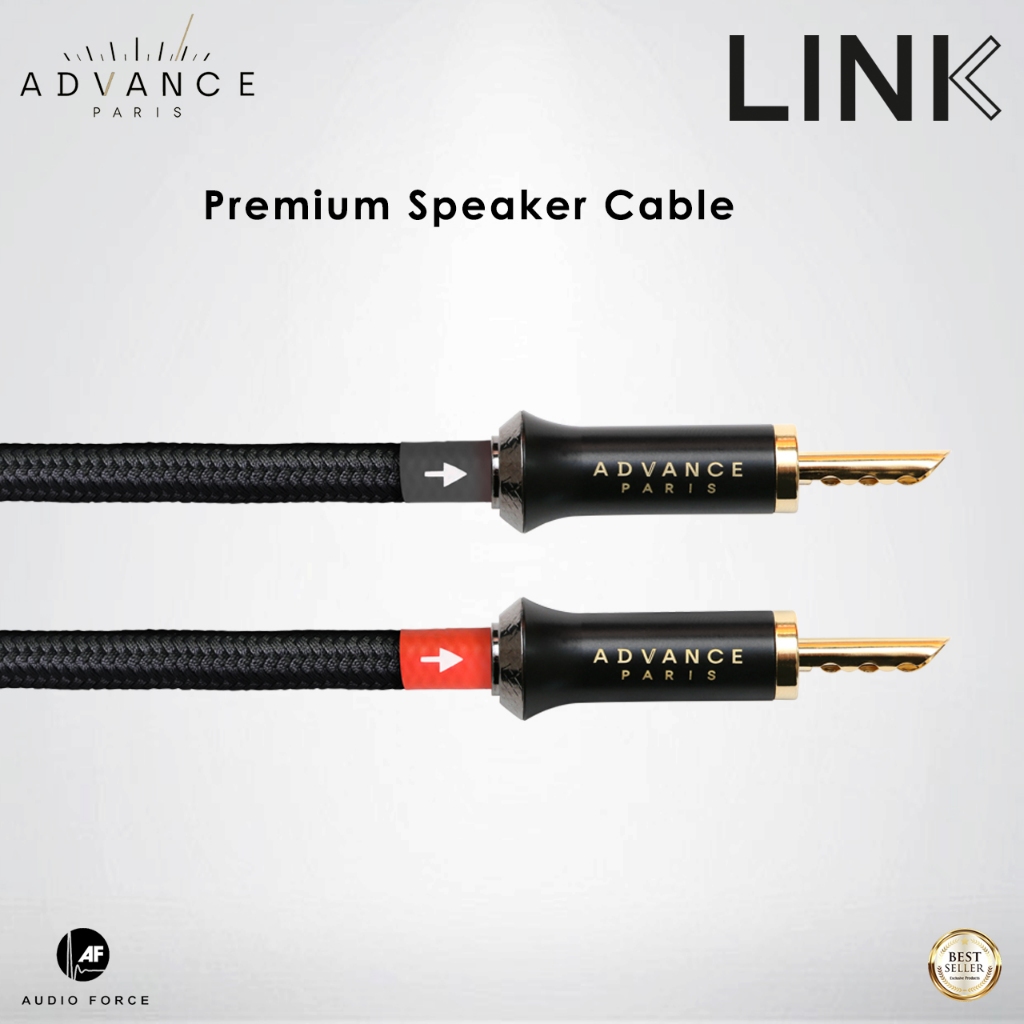 Advance Paris LINK Premium Speaker Cable (3m)/ pair.