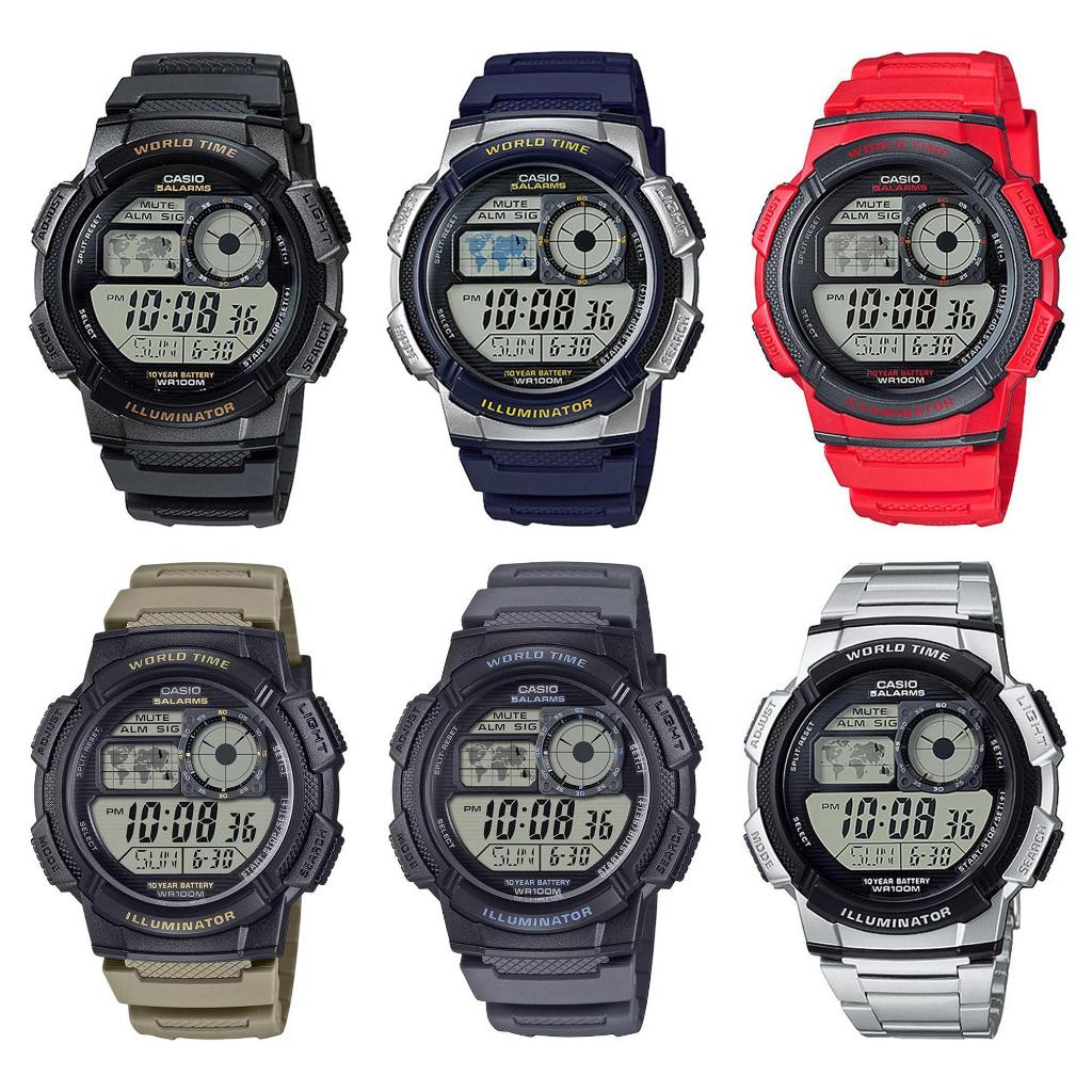 Casio Standard รุ่น AE-1000( AE-1000W-1A,AE-1000W-1B,AE-1000W-2A,AE-1000W-3A,AE-1000W-4A,AE-1000WD-1