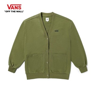 VANS FLEECE CARDIGAN - OLIVE BRANCH เสื้อแขนยาว เสื้อกันหนาว…