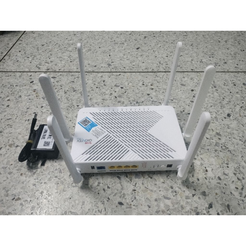 Mesh Wifi6 Ax3000 True Gigatex fiber T626ProV2 เมสไวไฟ6แรงๆ มือสองสภาพสวยๆ เทสแล้วใช้งานได้ปกติ
