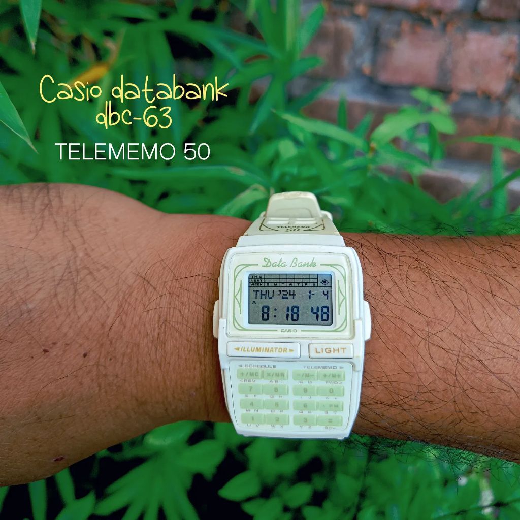 CASIO DATA BANK DBC-63 PS-7AT(Hiroshi Fujiwara) ปี 1997