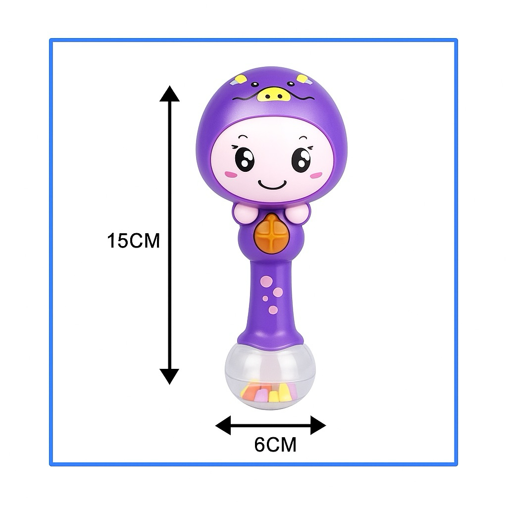 เขย่ามือ คฑานักษัตริย์ประจำราศีทั้ง 12 ราศีสุดน่ารัก แบรนด์คุณภาพ Huile Toys - รูปที่ 5