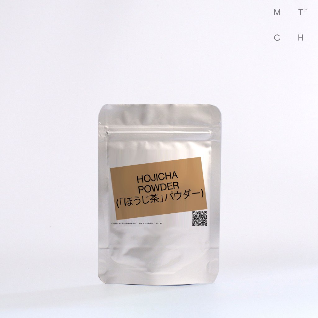 Hojicha Powder ผงโฮจิฉะ MTCH™ 50g สำหรับทำเครื่องดื่มใส่นม และขนม