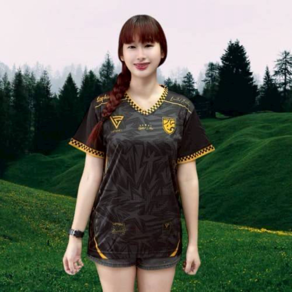 เสื้อกีฬา คอวี รุ่นใหม่ เนื้อผ้า ไมโคร ใส่สบาย ลายไม่หลุดไม่ลอกใส่ได้ทั้งชายและหญิง